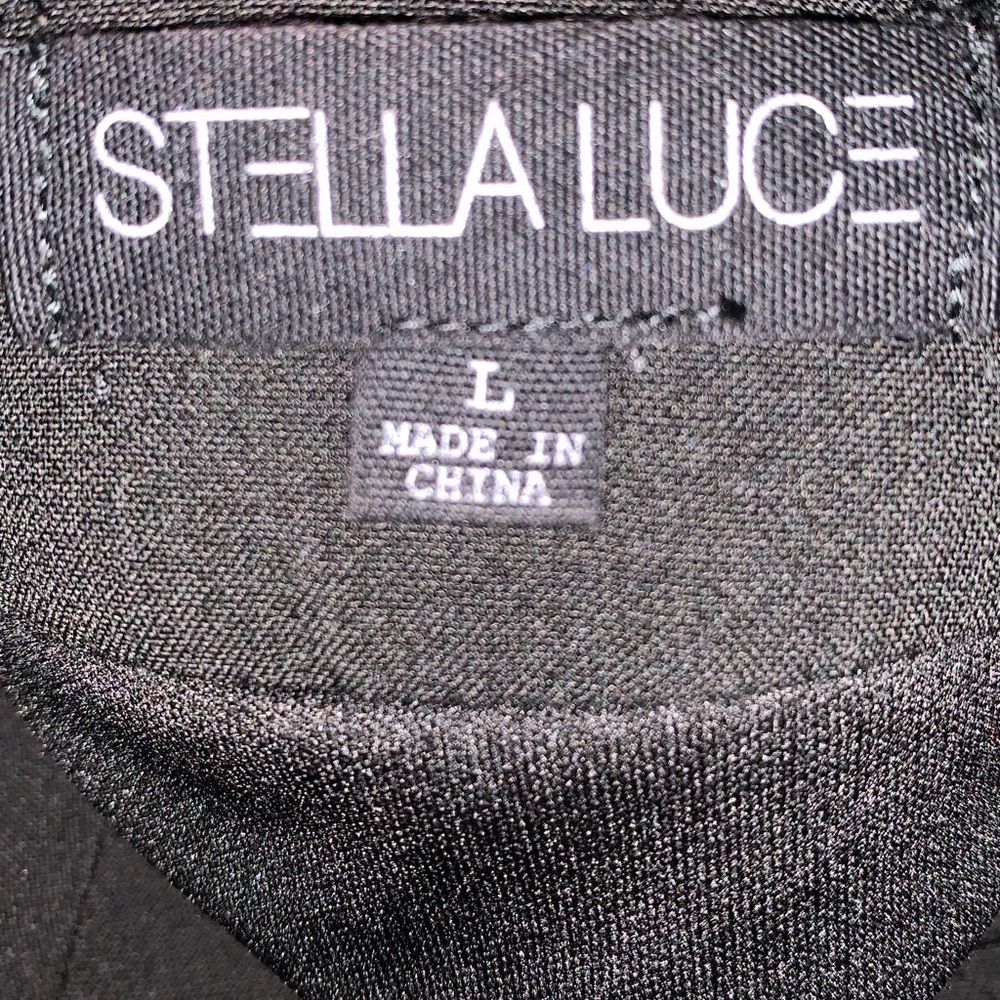 Stella Luce Elegant Black Blazer - Picture 7 of 7